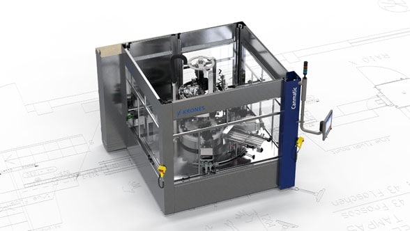 Krones Canmatic para el etiquetado envolvente