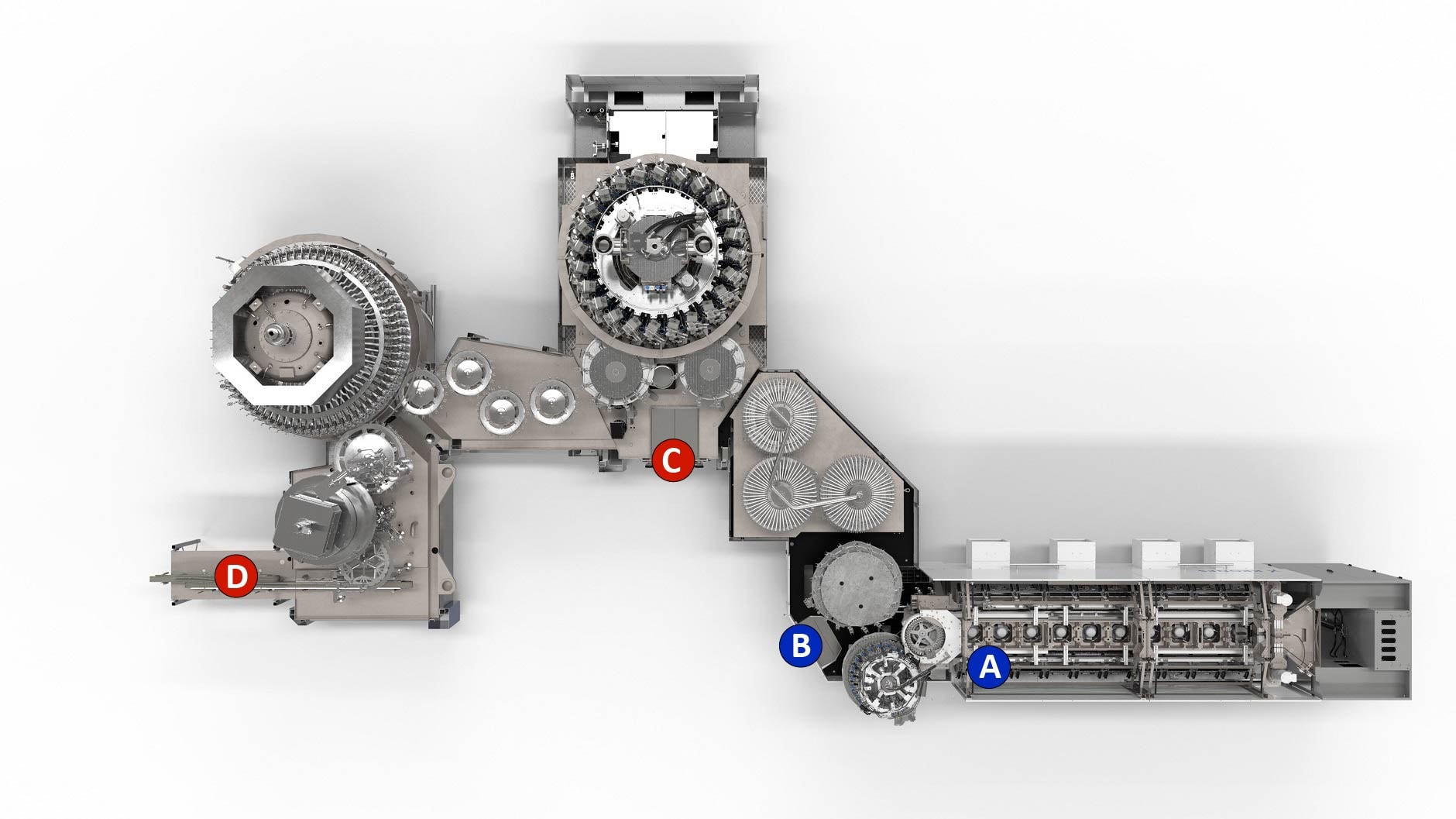 PET-View in the Contipure AseptBloc with rotary rinser