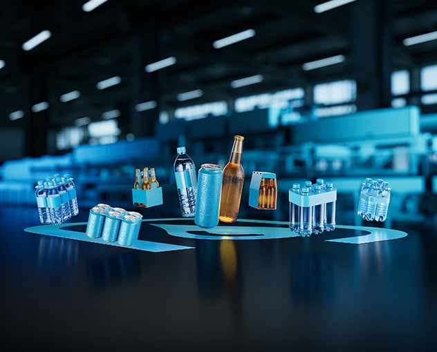 从瓶子到包装件