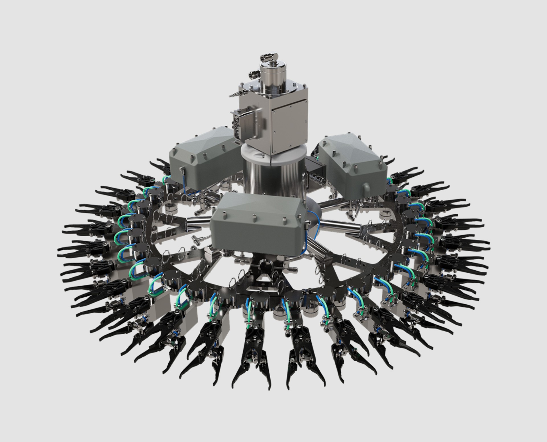 MultiGuide Base clamping starwheels