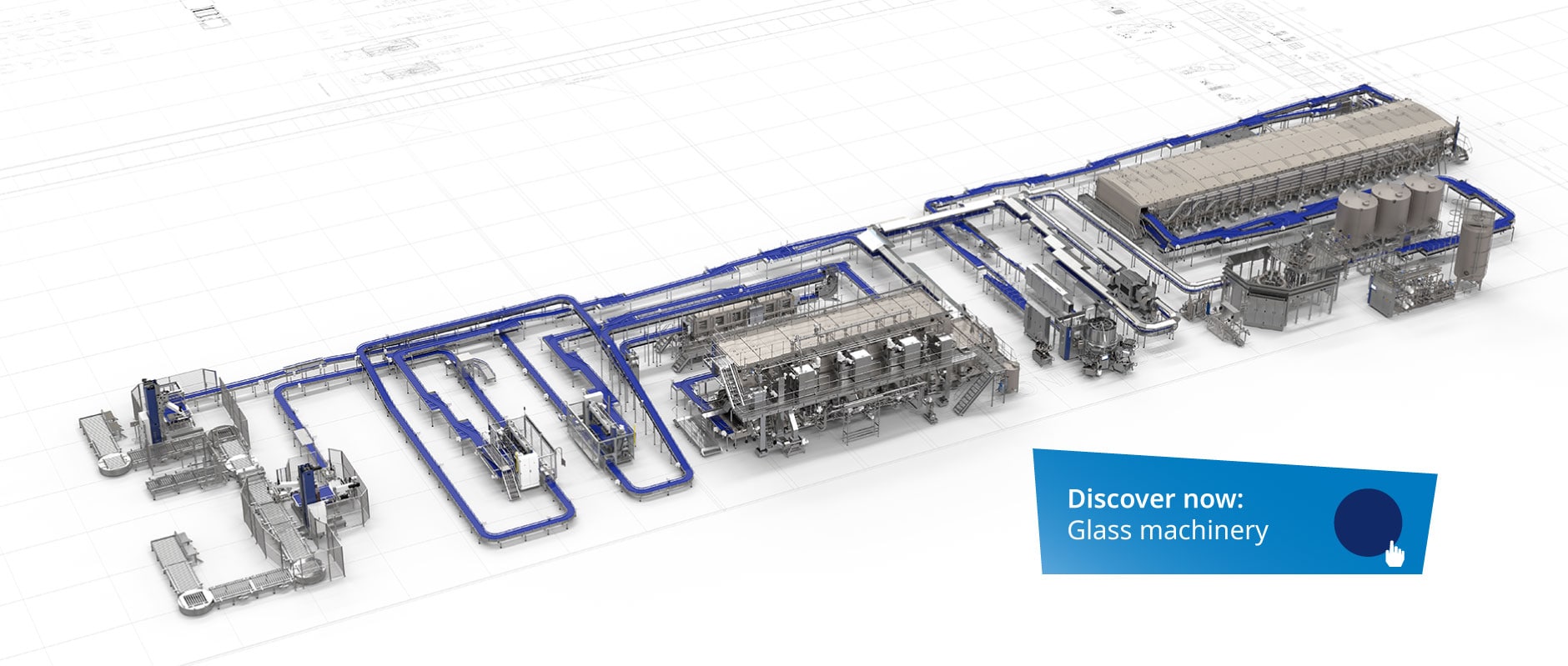 Representative reusable glass line