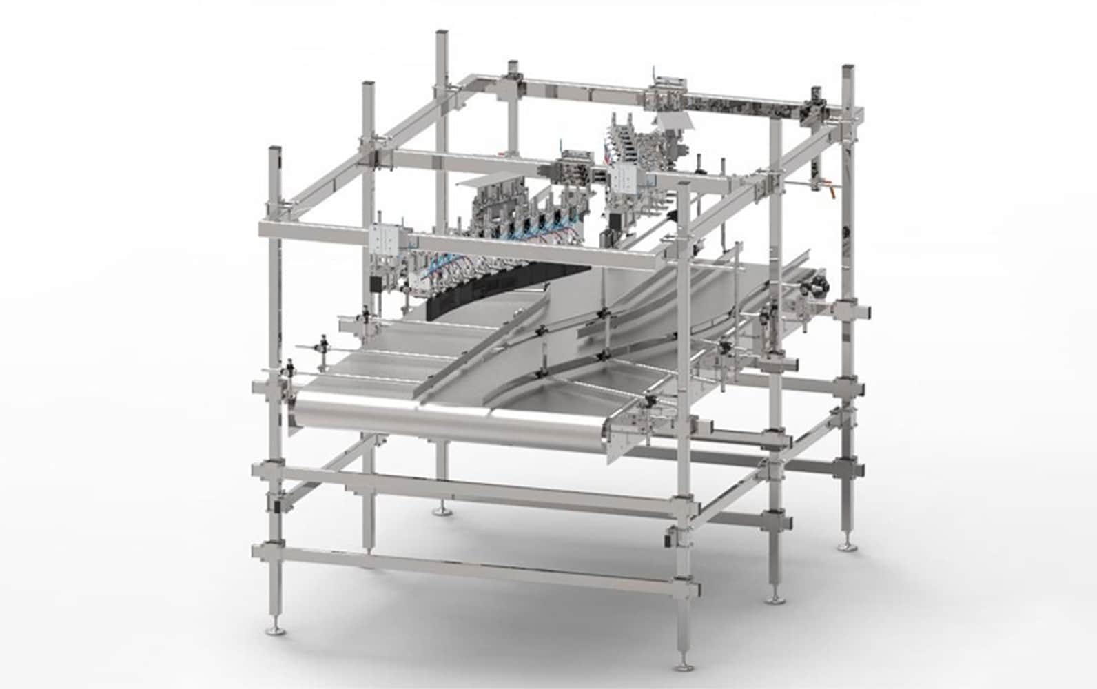 Segment rejection and distribution unit